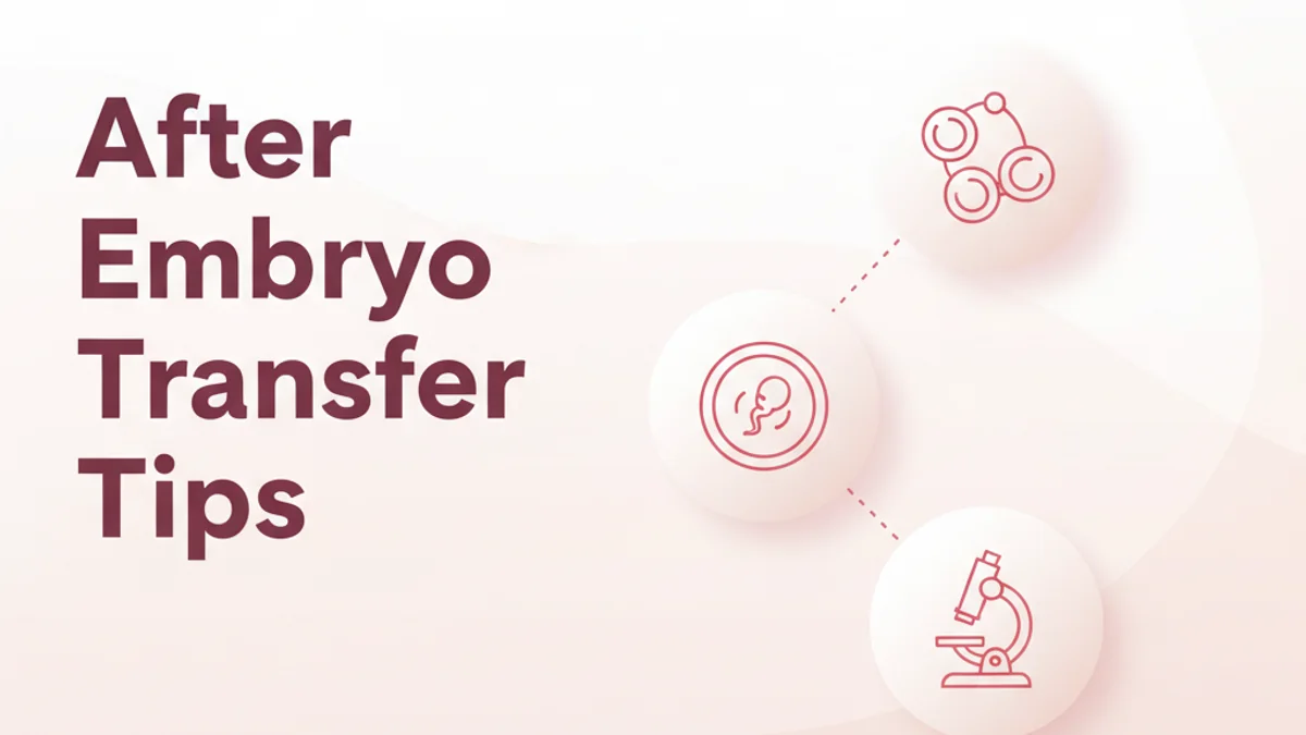 What To Do After Embryo Transfer