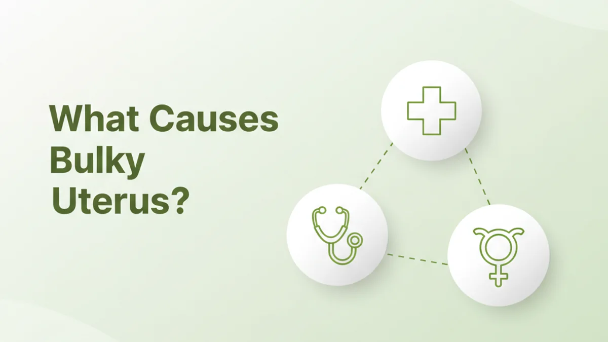 Bulky Uterus: Causes, Symptoms & Treatment
