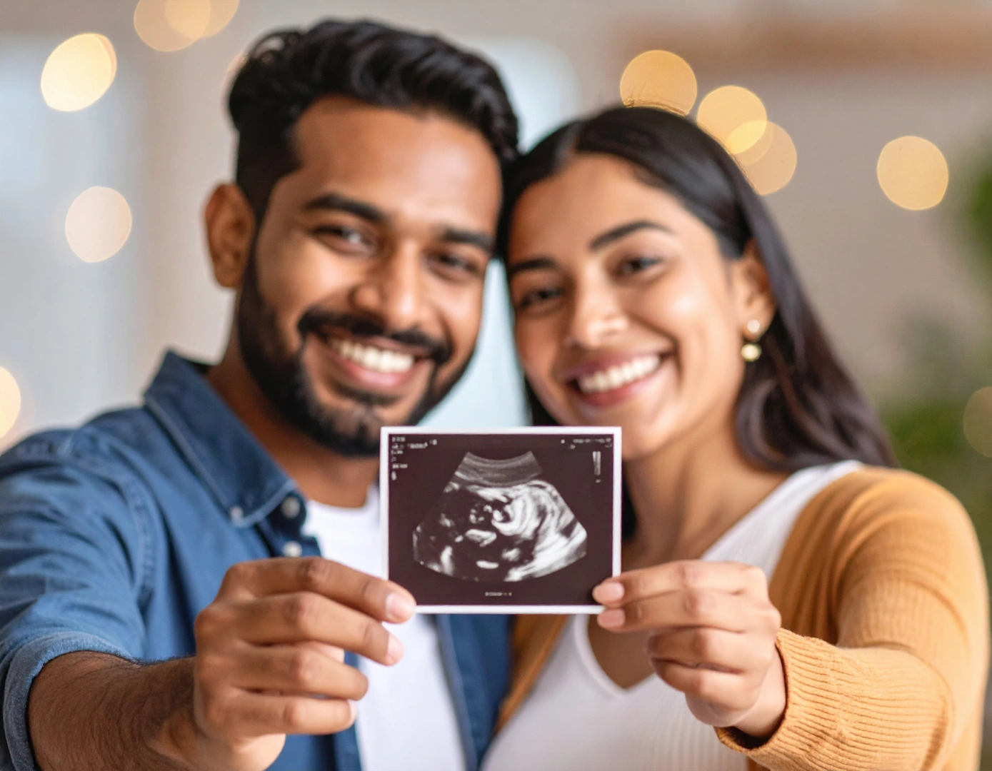 Sharing early pregnancy news and scan milestones is a joyful part of the first trimester for many couples.