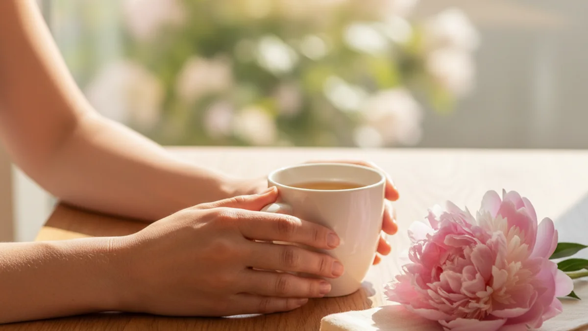 A calm, restful moment during a closely monitored pregnancy