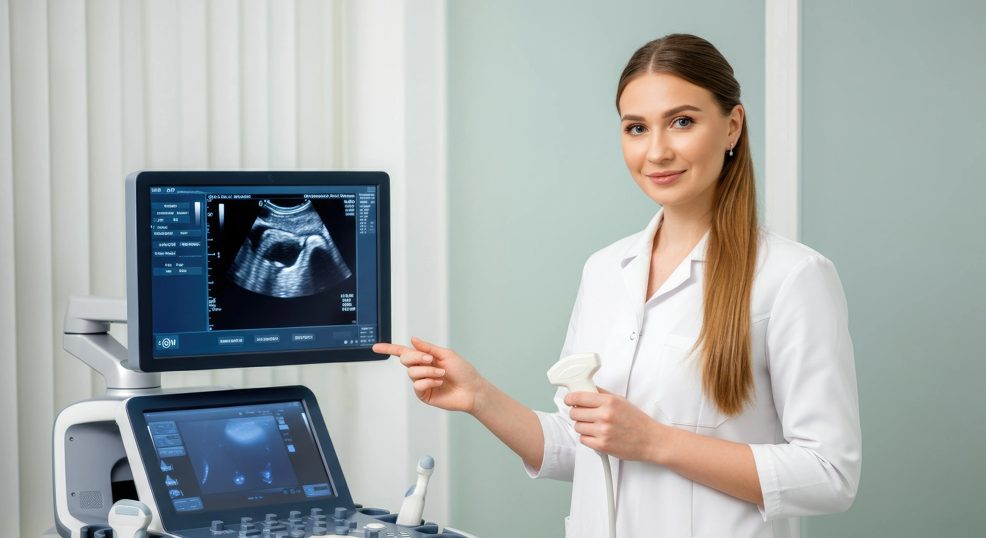 Serial follicular monitoring uses ultrasound in clinic to time IUI, IVF, or natural conception.