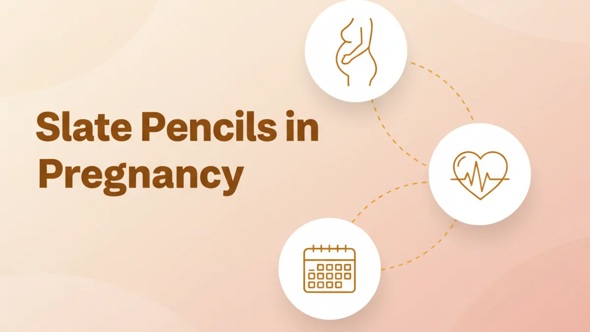 Eating Slate Pencils in Pregnancy: Safe?